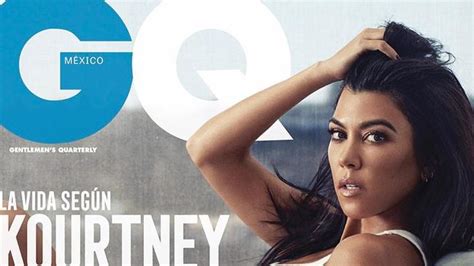 nudes of kardashian|Kourtney Kardashian Poses Completely Nude for GQ Mexico.